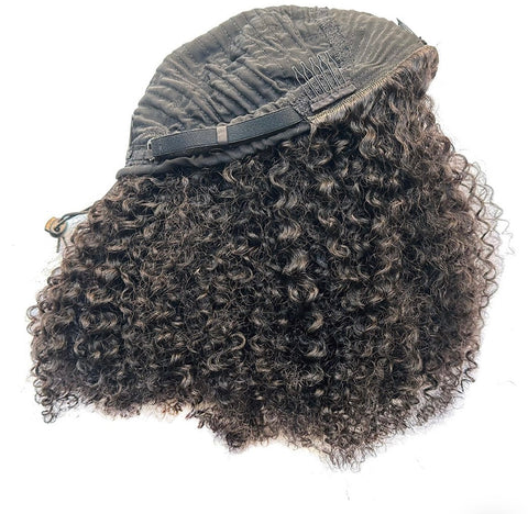 Flip-Over Half Wig