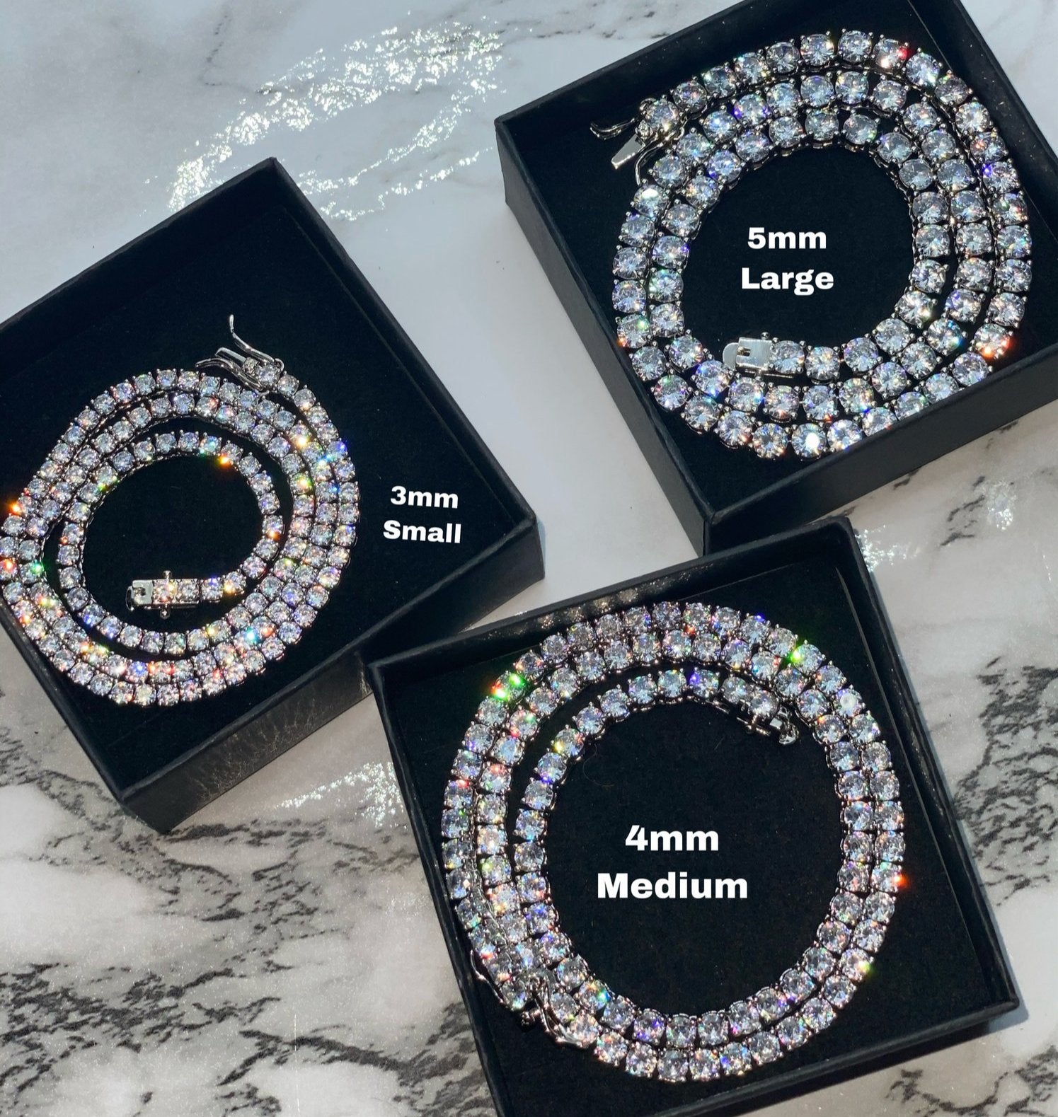 Icy girl necklace sale